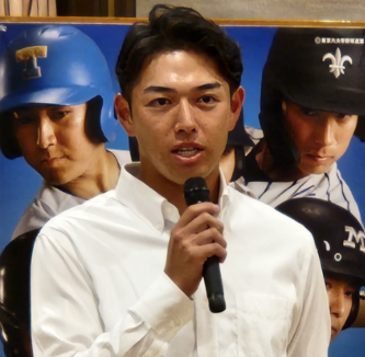 清原正吾　イケメン　慶応　4番　プロ野球　ドラフト　指名