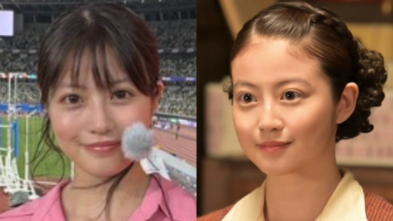 今田美桜　前髪　前髪あり　髪型　ヘアスタイル　髪型変わった　かわいい　あんぱん　のぶ　デビュー時　2013年　高校生　高校時代　目　目元　唇　メイク　色気　顔小さい　小顔　小顔効果　世界陸上　アンバサダー