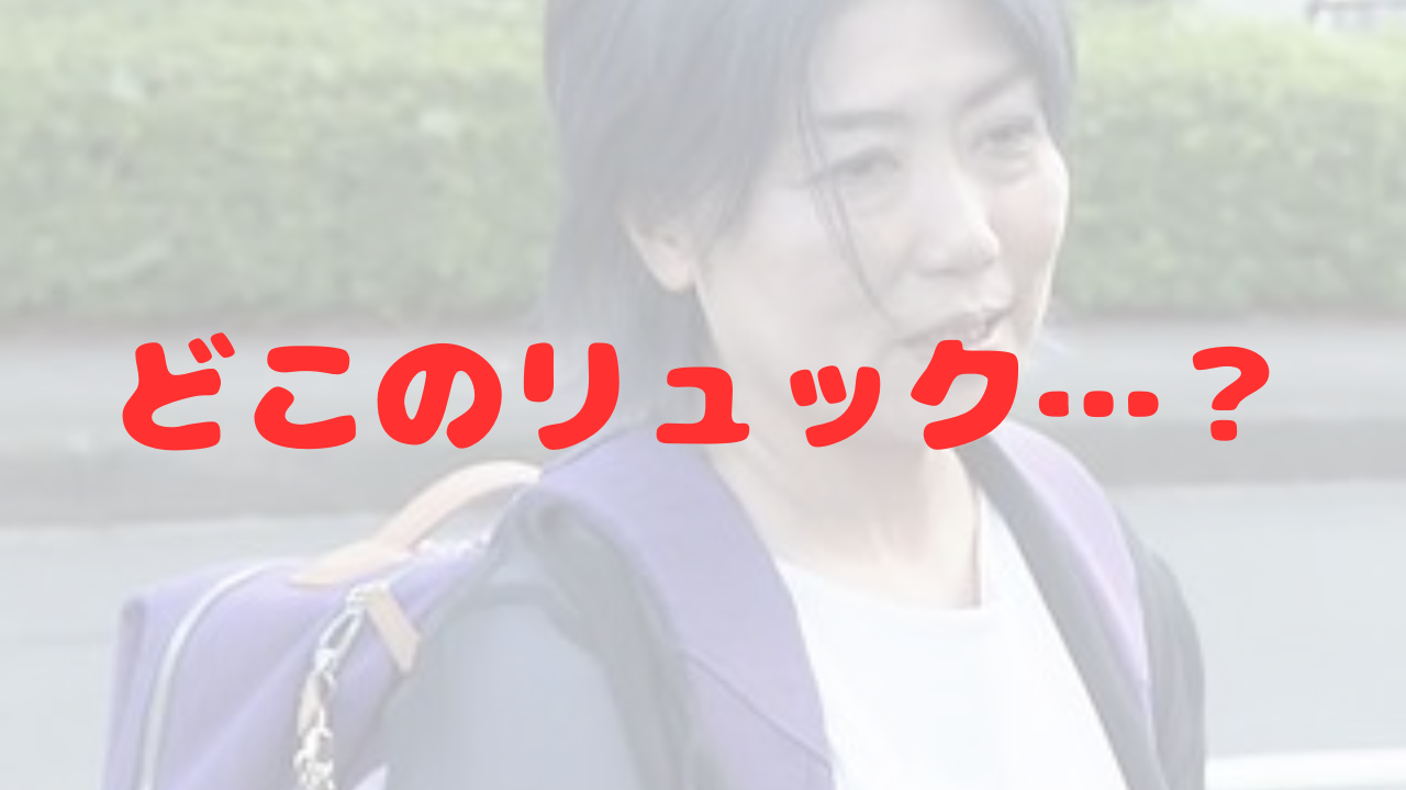 田久保真紀　田久保真紀市長　伊東市　リュック　バッグ　推しの子　アニメ好き　紫　スズキ　スイフト　不信任決議案　市議会解散　市議選　失職　髪型　白髪　長髪　ブランド　サイズ　形　価格　リーズナブル　ace.