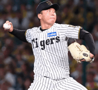 村上頌樹　肌　肌質　ニキビ　赤み　凹凸　肌荒れ　日焼け止め　保湿　改善　ケア　高校　智弁学園　大学　東洋大学　プロ入り後　阪神　タイガース　結婚　最多勝　最優秀防御率　MVP　日本一　日本シリーズ　ソフトバンク　エース　藤川球児監督