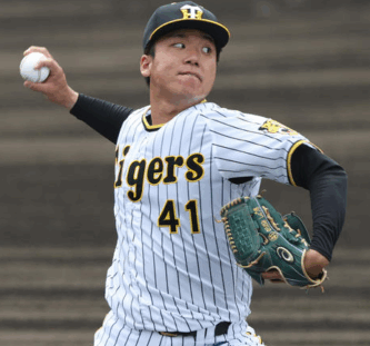 村上頌樹　肌　肌質　ニキビ　赤み　凹凸　肌荒れ　日焼け止め　保湿　改善　ケア　高校　智弁学園　大学　東洋大学　プロ入り後　阪神　タイガース　結婚　最多勝　最優秀防御率　MVP　日本一　日本シリーズ　ソフトバンク　エース　藤川球児監督