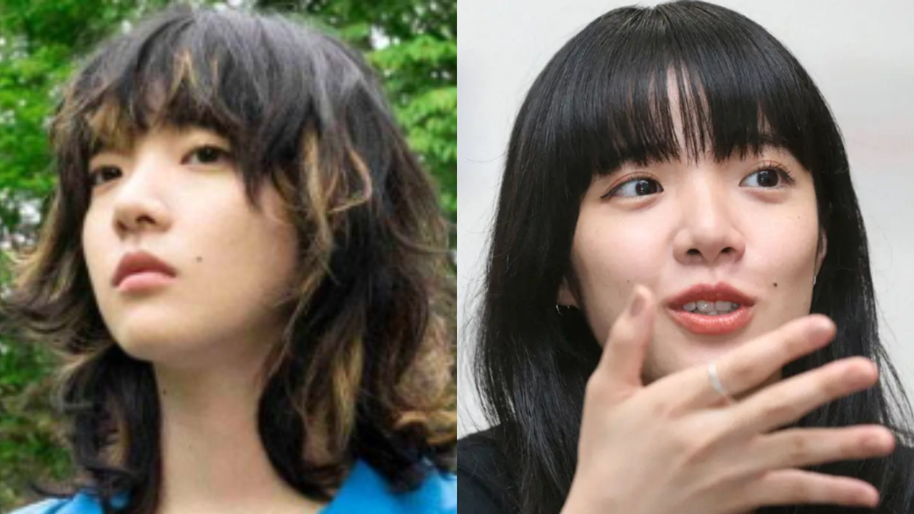 あいみょん　髪型　激変　髪　髪切った　バッサリ切った　髪短く　散髪　短髪　短く切った　イメチェン　かわいい　かわいすぎ　似合う　黒髪　ウルフカット　シンガーソングライター　アーティスト　紅白歌合戦